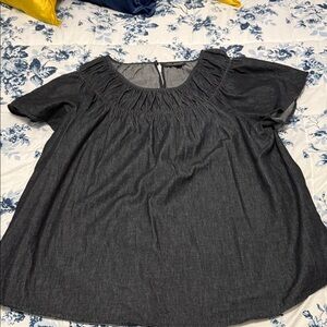Lane Bryant Denim Blouse